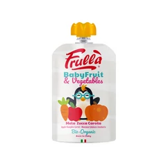 Frulla bio bébi gyümölcspüré - alma, sütőtök és répa
