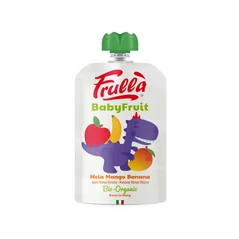 Frulla bio bébi gyümölcspüré - alma, banán, mangó