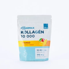 Kollagén italpor 10.000 mg hyaluronsavval és C-vitaminnal - mangó 225 g