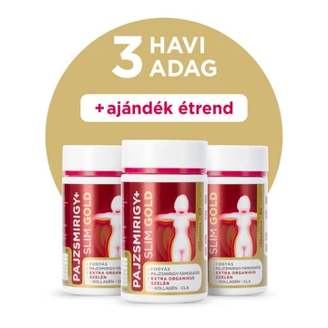 Pajzsmirigy+ Slim Gold 3 havi adag