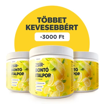 Pharmax zsírbontó italpor - citrom - lime - 3-as csomag