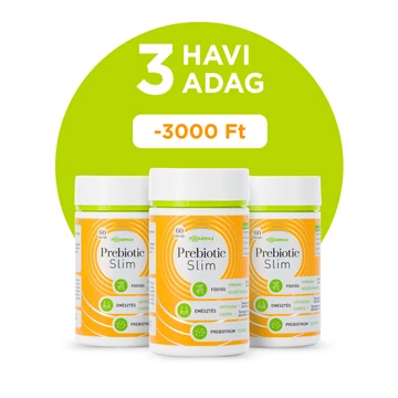 Prebiotic Slim kúra csomag ajándék ONLINE étrenddel - 3 havi adag