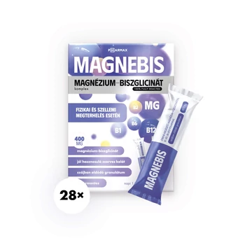 Magnebis  - Magnézium-biszglicinát - többféle kiszerelésben