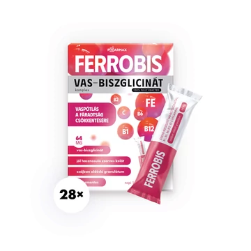 Ferrobis - Vas-biszglicinát - többféle kiszerelésben