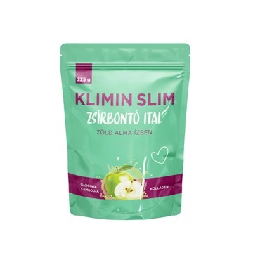 Pharmax Klimin Slim zsírbontó italpor 225 g - zöldalma