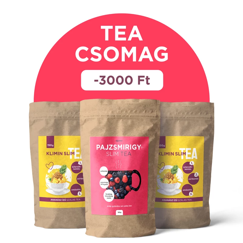 3 Havi Tea csomag - választható ízekkel