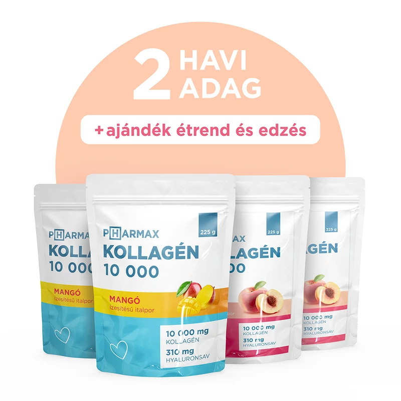 Kollagén italpor 10.000 mg 2 havi adag