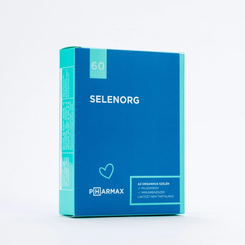 Pharmax Selenorg tabletta organikus szelénnel 60 db