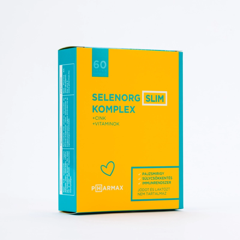 Pharmax Selenorg Slim Komplex kapszula organikus szelénnel 60 db